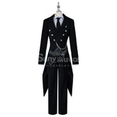 【In Stock】Anime Black Butler Cosplay Sebastian Yan Cosplay Costume Plus Size